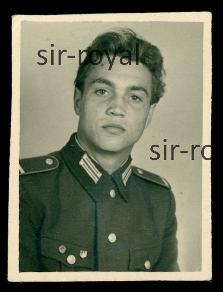 GDR policeman Eggesin 1960s passport photo passport photo police photo 3x4cm