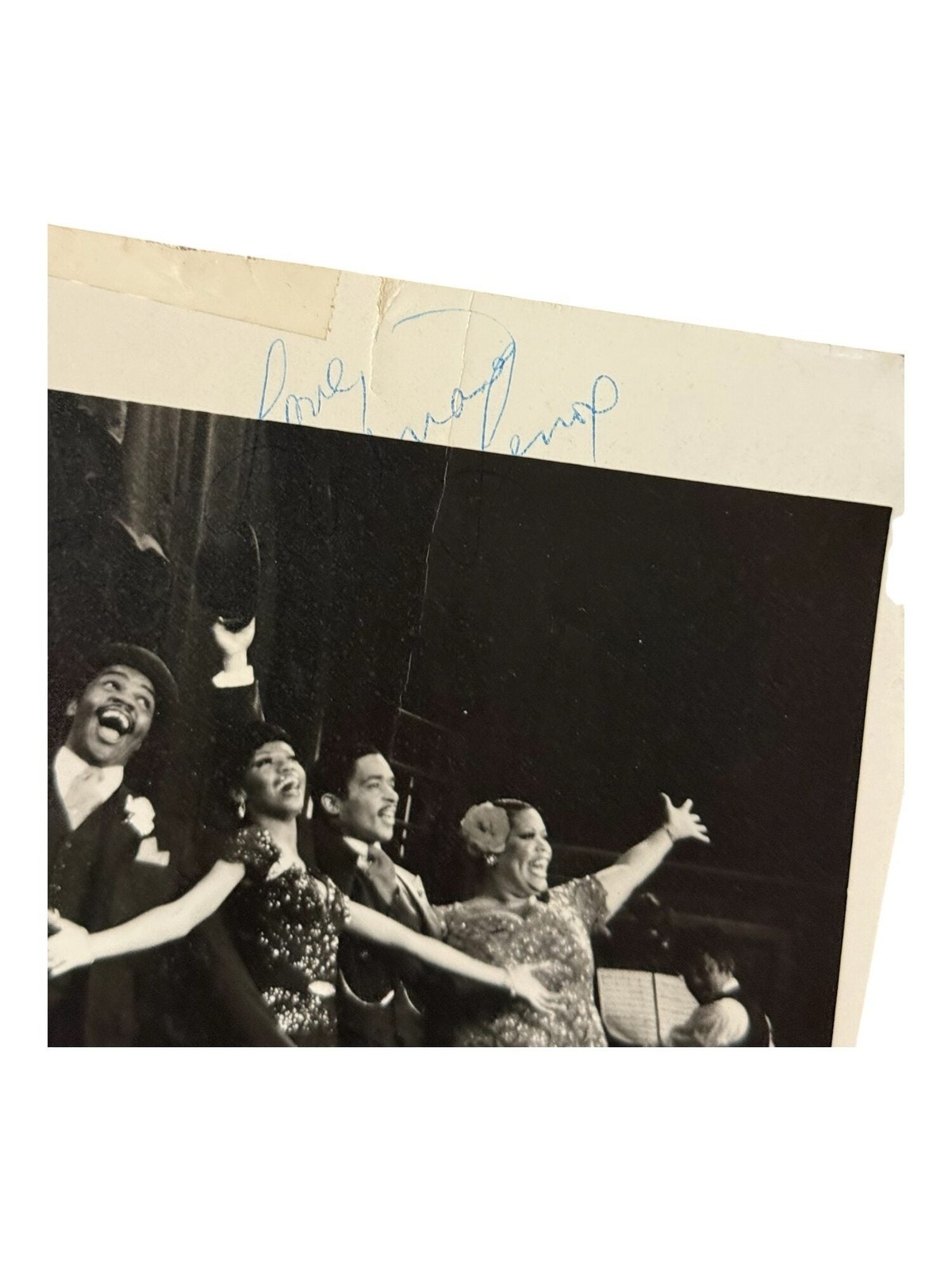 Broadway, Fats Waller / Two Signed Publicity Photos for Ain’t Misbehavin’ 1978