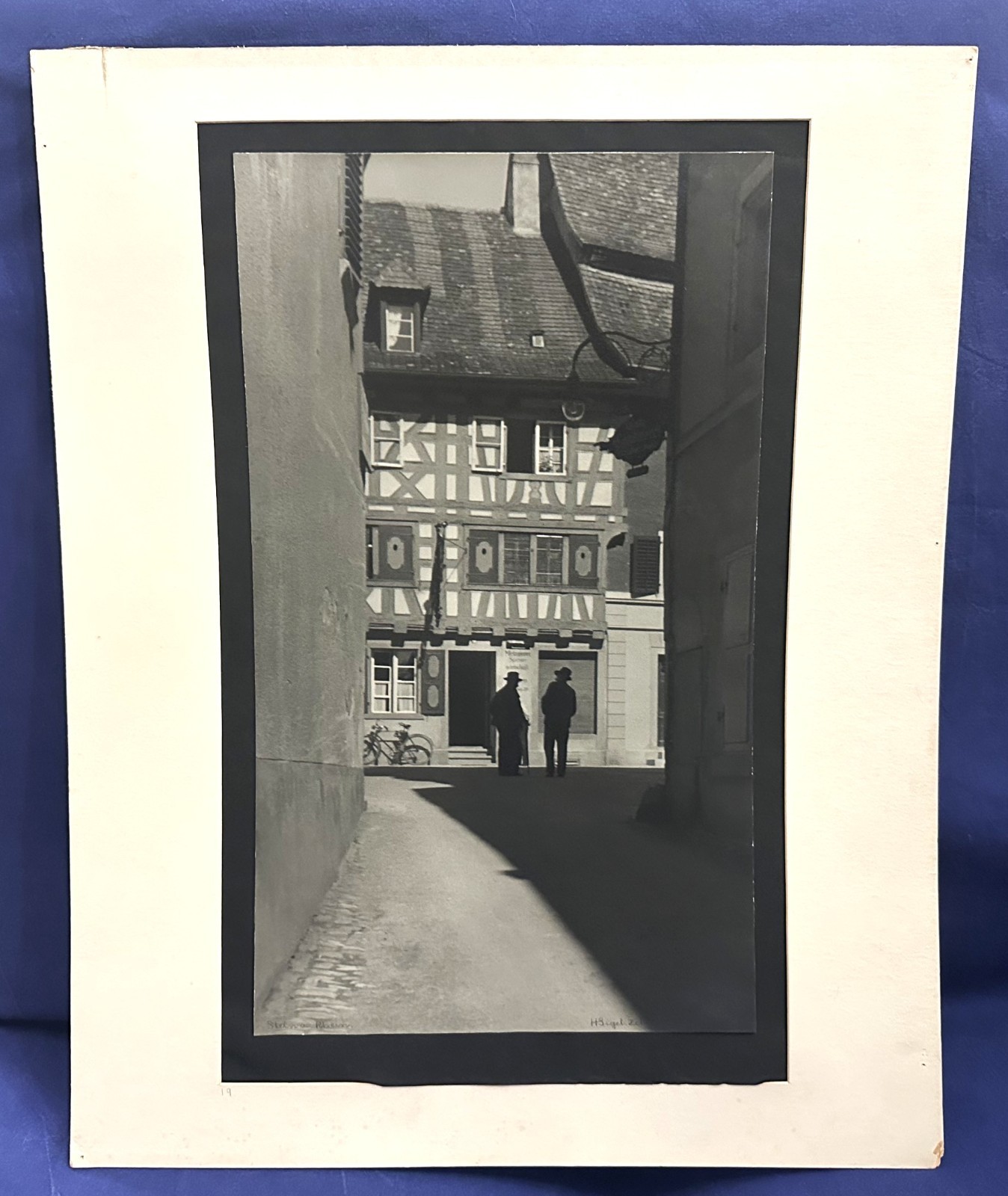 39.5×23.3 cm photos photo art artist photos Stein a. Rhine signed Hilde Sigel