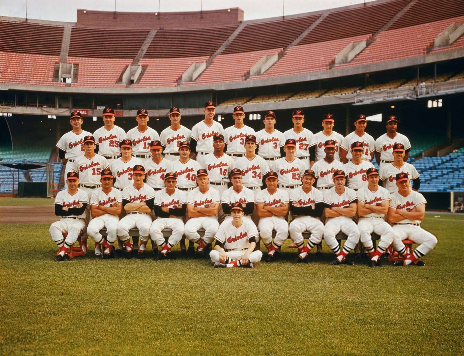 1966-orioles 8×10 Colorized Print-FREE SHIPPING