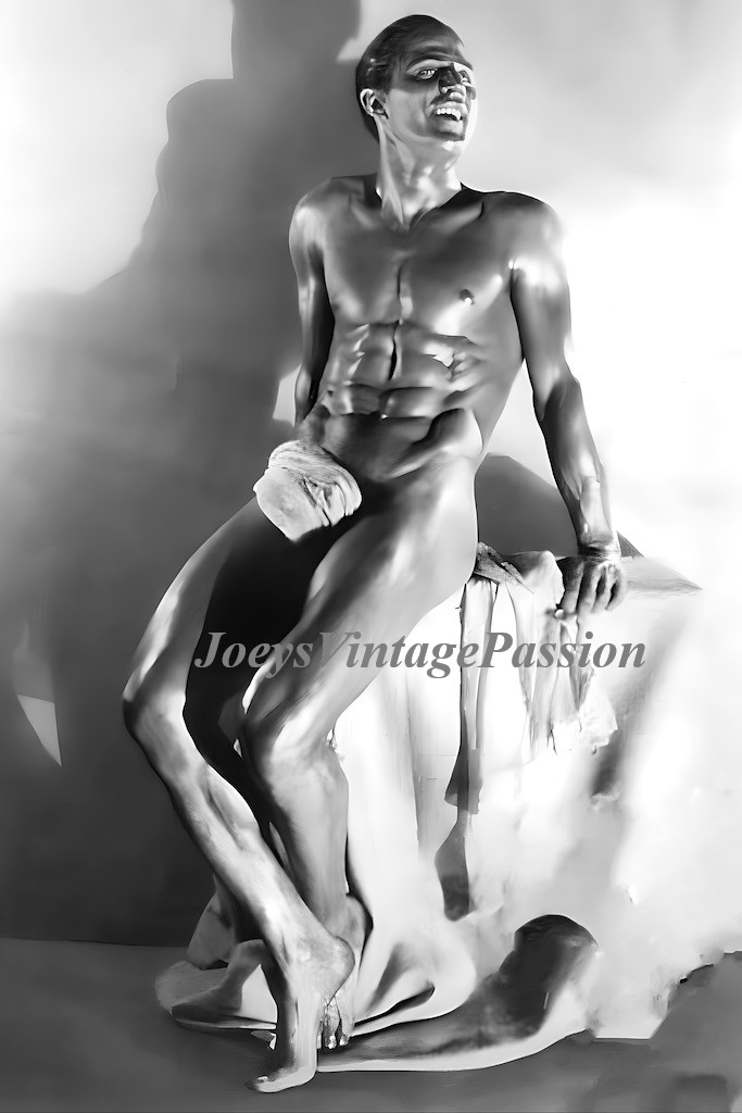 1930’s Tony Sansone Vintage Model Athletic Beefcake 4″x6″Reprint Art Photo G108K