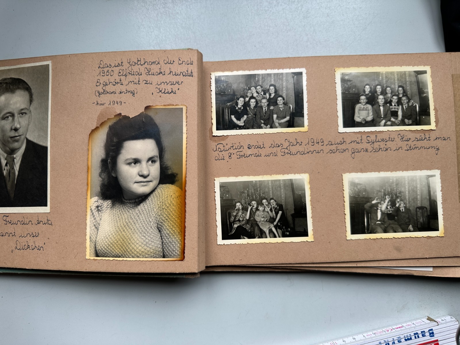 Old Photo Album Civilian with Flaws, TE/239