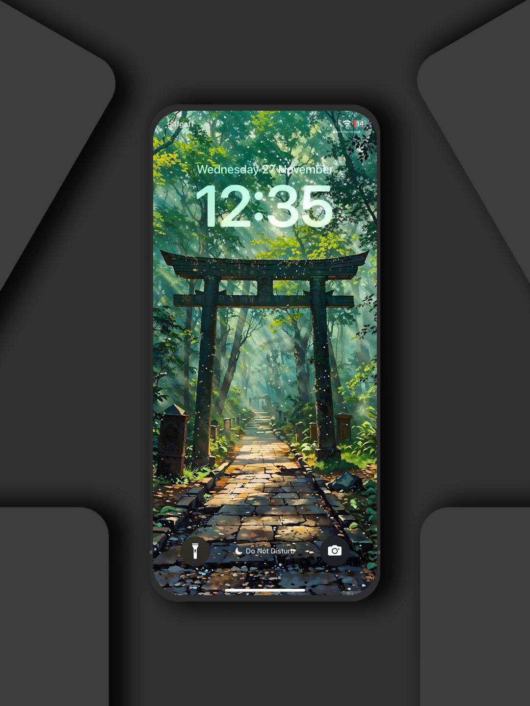 Jungle Vibe | Digital Mobile Background Wallpaper | HDR | 1080x1899px