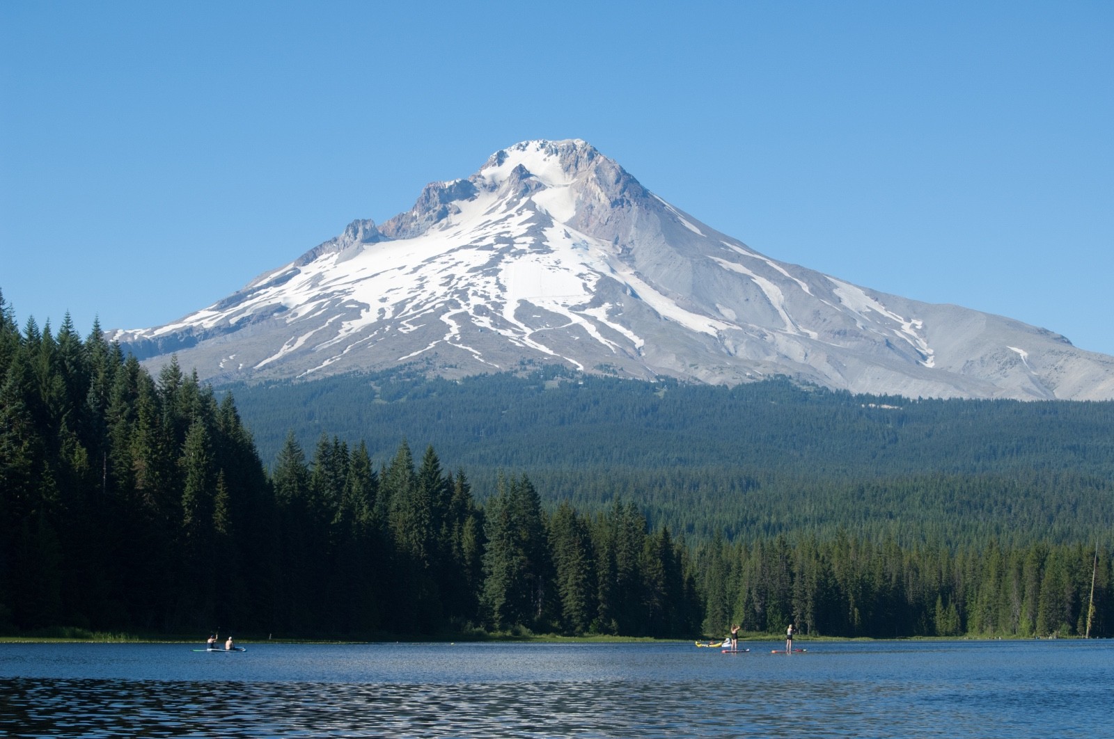 Trillium Lake Mt Hood Oregon Metal Print – Pacific Northwest Landscape Wall Art