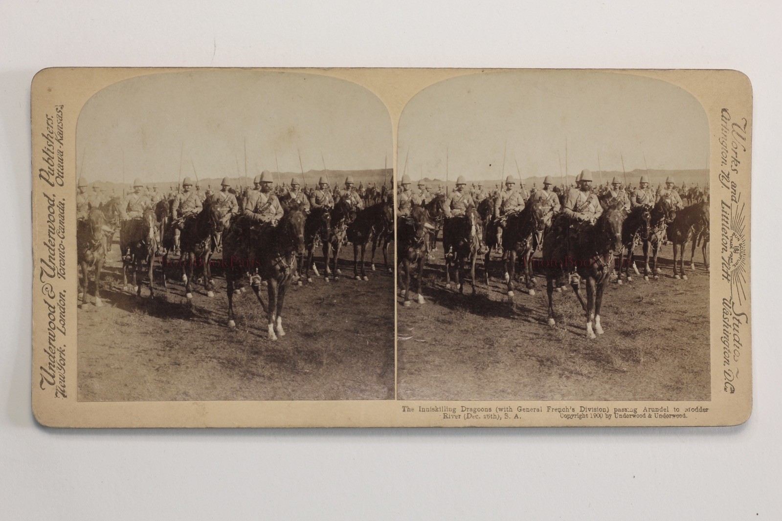 Guerre Des Boers (1899-1902) South Africa UK Photo 16 Stereo Vintage Album