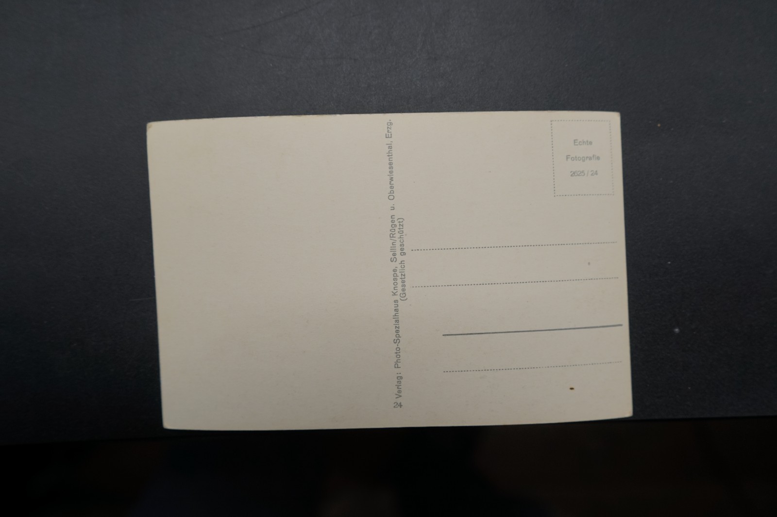 Photo postcard view GDR Oberwiesenthal Fichtelberg Erzgebirge hotel inn