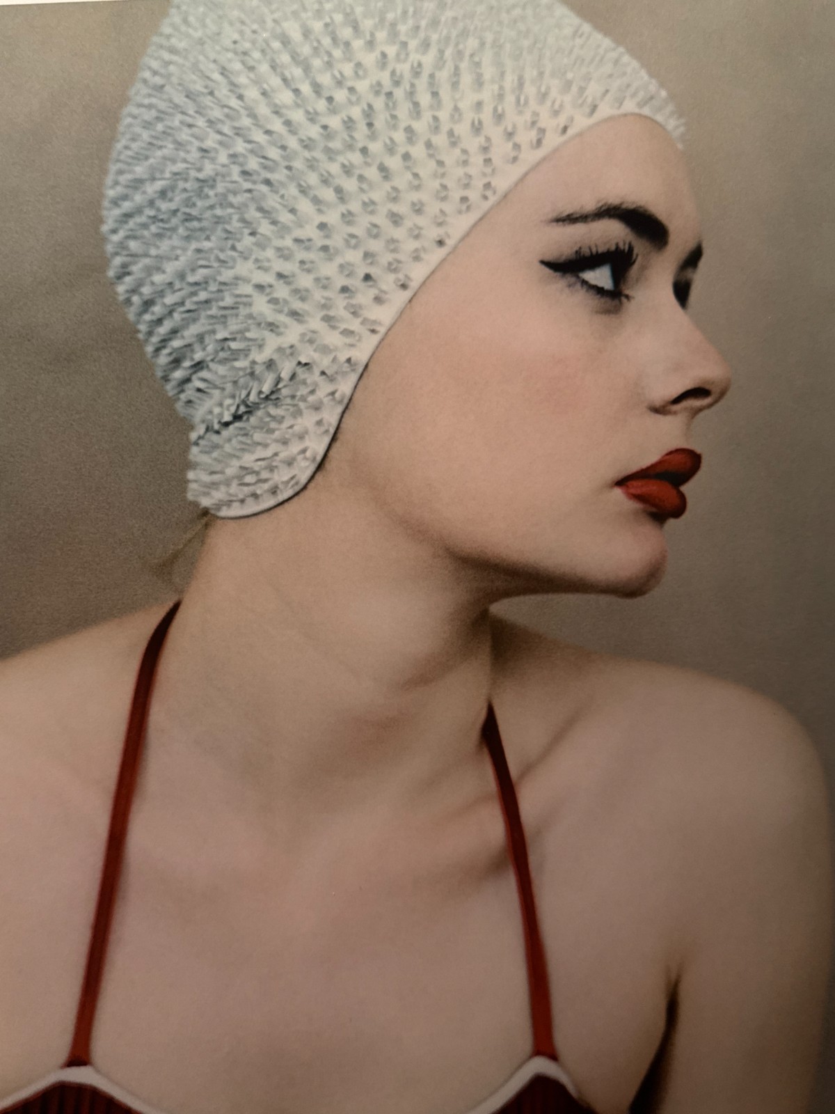 Billy & Hells – Original Gelatin Silver Photograph “Woman in Red Swimsuit”