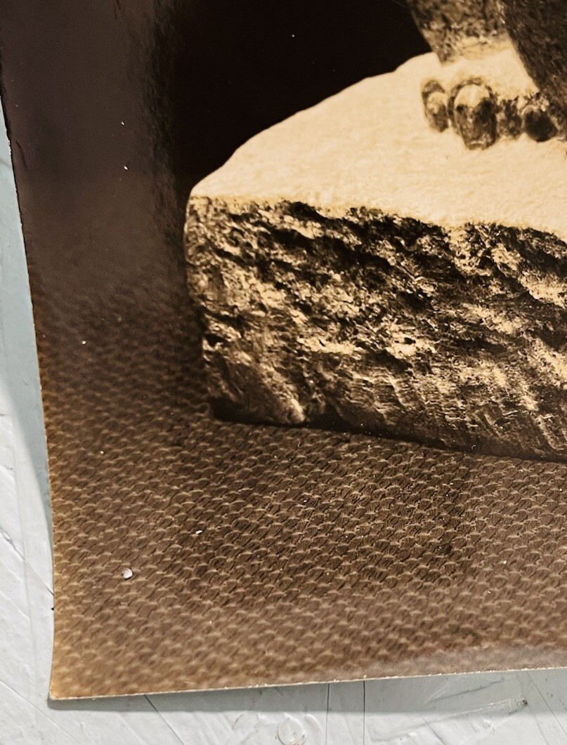 Japanese American Photographer Soichi Sunami Silver Gelatin Photo Of Sculpture
