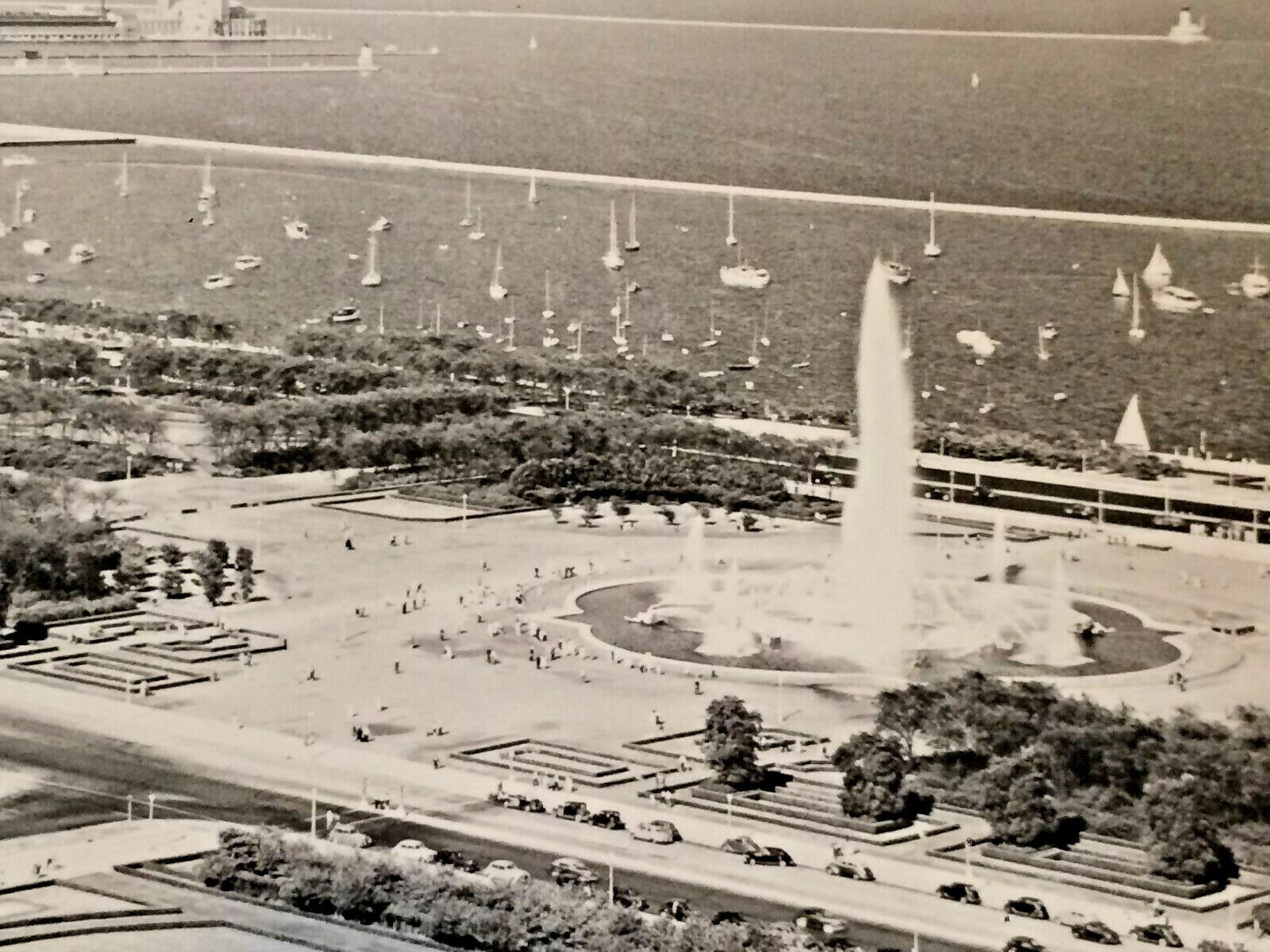Hedrich Blessing Chicago Photo “Fountain” 8 X 10 ca 1950