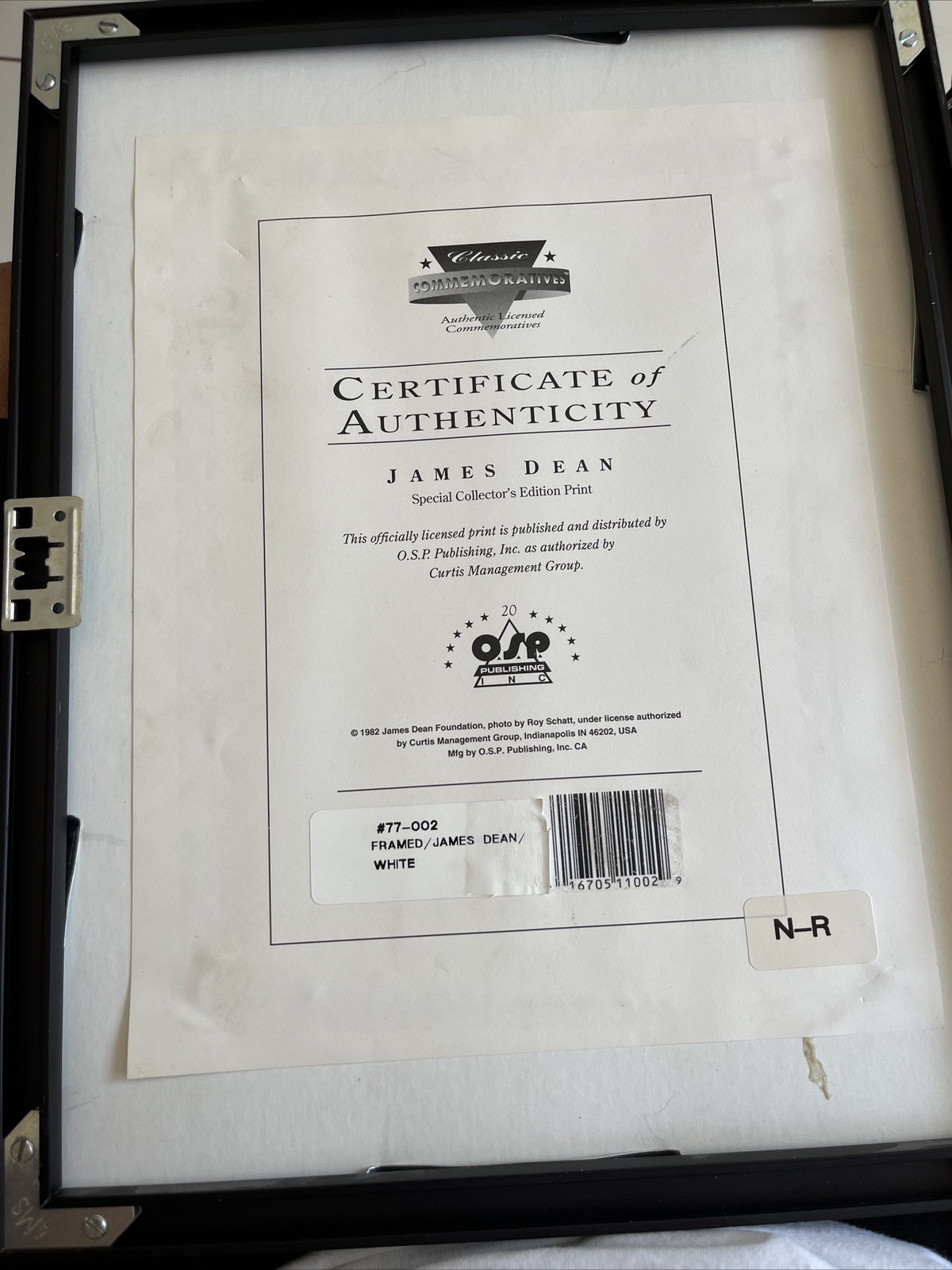 Vintage 1982 James Dean Special Collector’s Edition #11-002