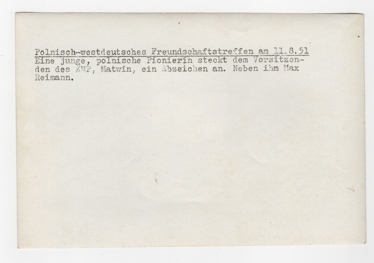 Photos GDR III World Festival 1951 press photos Pablo Neruda friendship