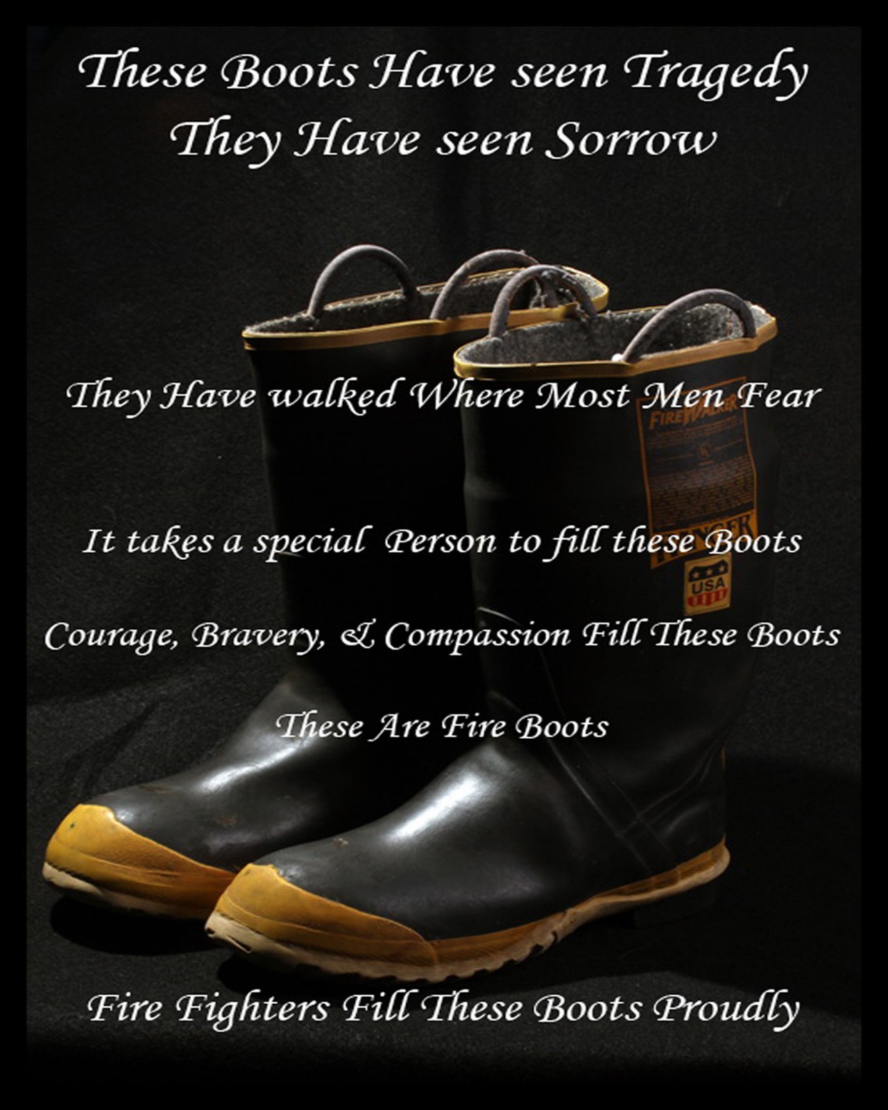 These Boots original Artwork By:Photos By Tuck: Ken Tucker 16X20 Signed/Unsigned