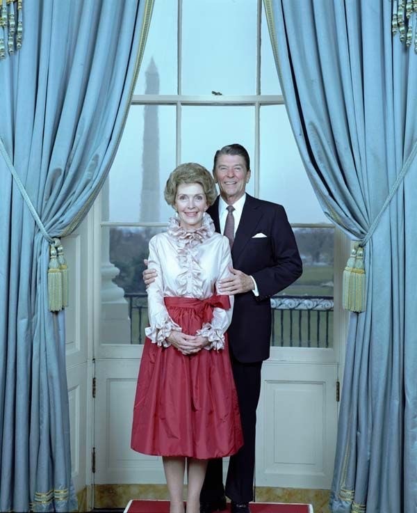 Ronald Reagan 8×10 Photo President Reagan Portrait Vintage White House 40th USA