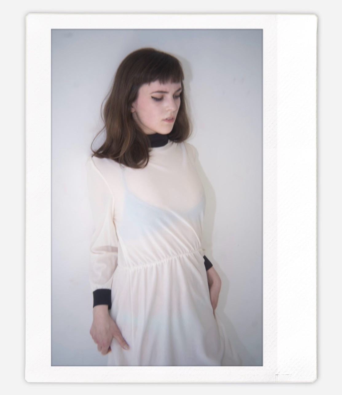 Art model Maya Instax Wide Instant Film Print