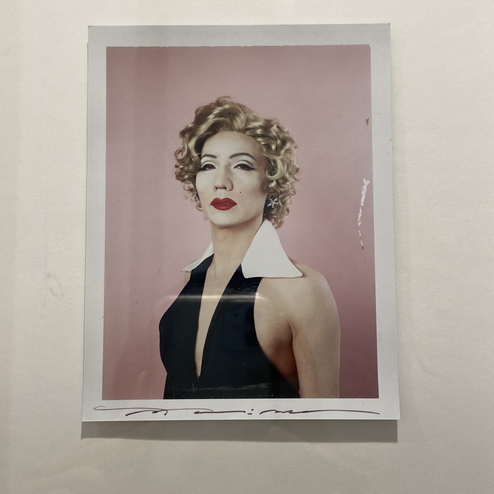 Yasumasa Morimura self portrait as Marilyn Monroe