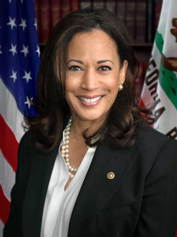 Kamala Harris Photograph – Vintage Photo from 2017