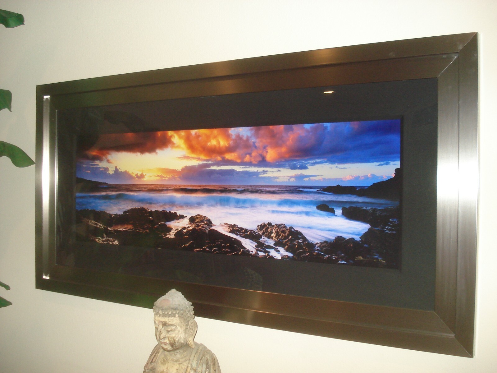 Peter Lik – Genesis  #811/950 – Double Stack Silver Frame 1.5 Meter w/COA