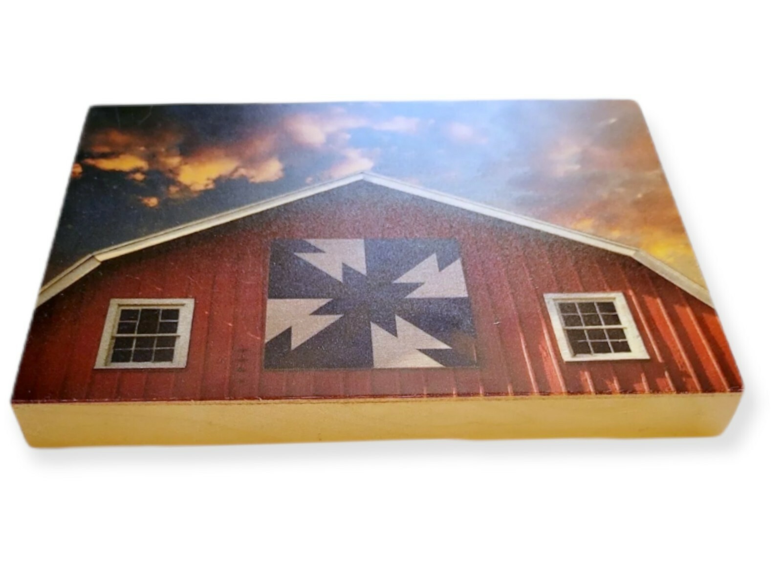 Barn Photo Printed on Wood 5×7 Art Wall Decor