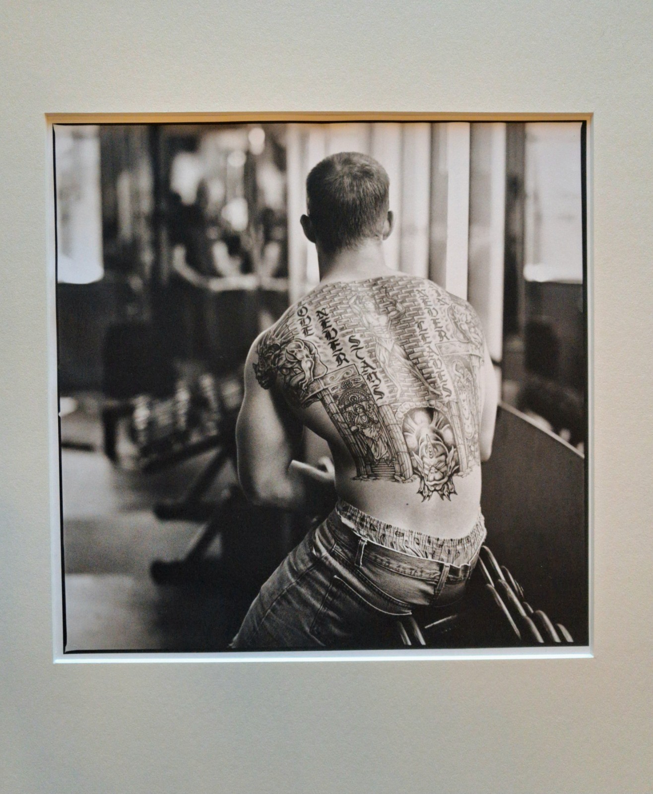 Ken Probst photograph ‘Love Never Stays, Pain Never Leaves’. Gelatin Silver