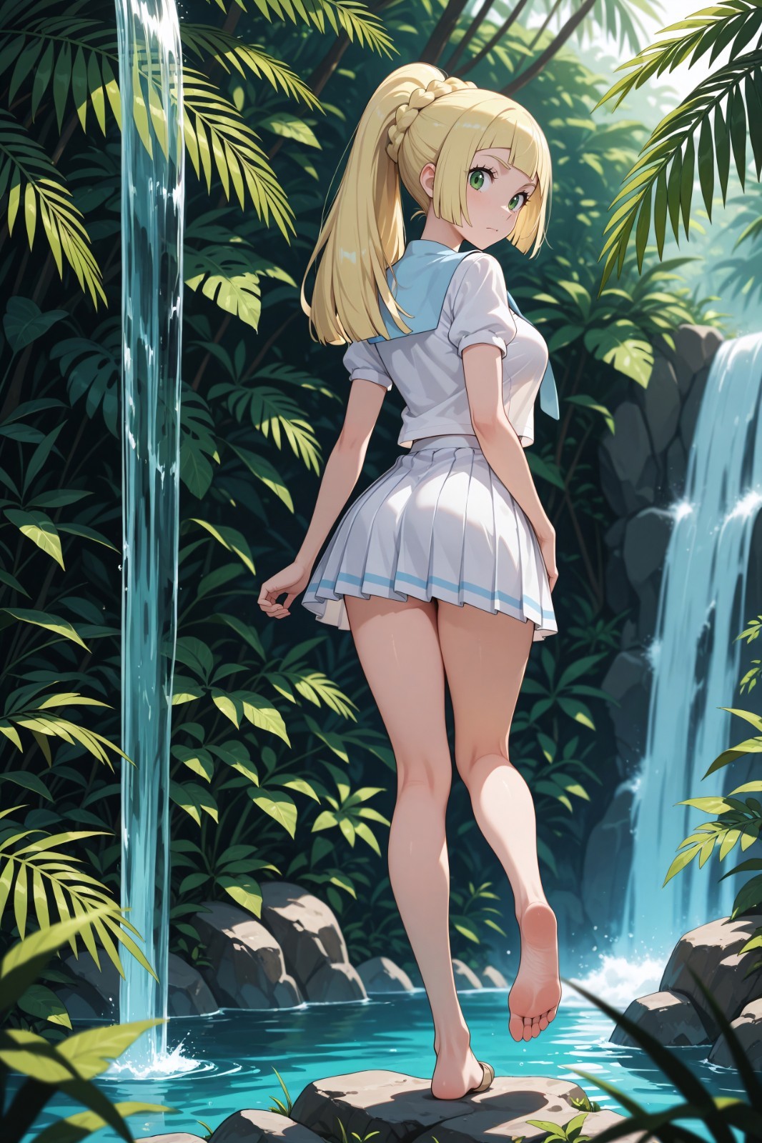 4×6 Adult-Lillie Anime Custom Metal Card Goddess Story Waifu Updated: 1-17-25