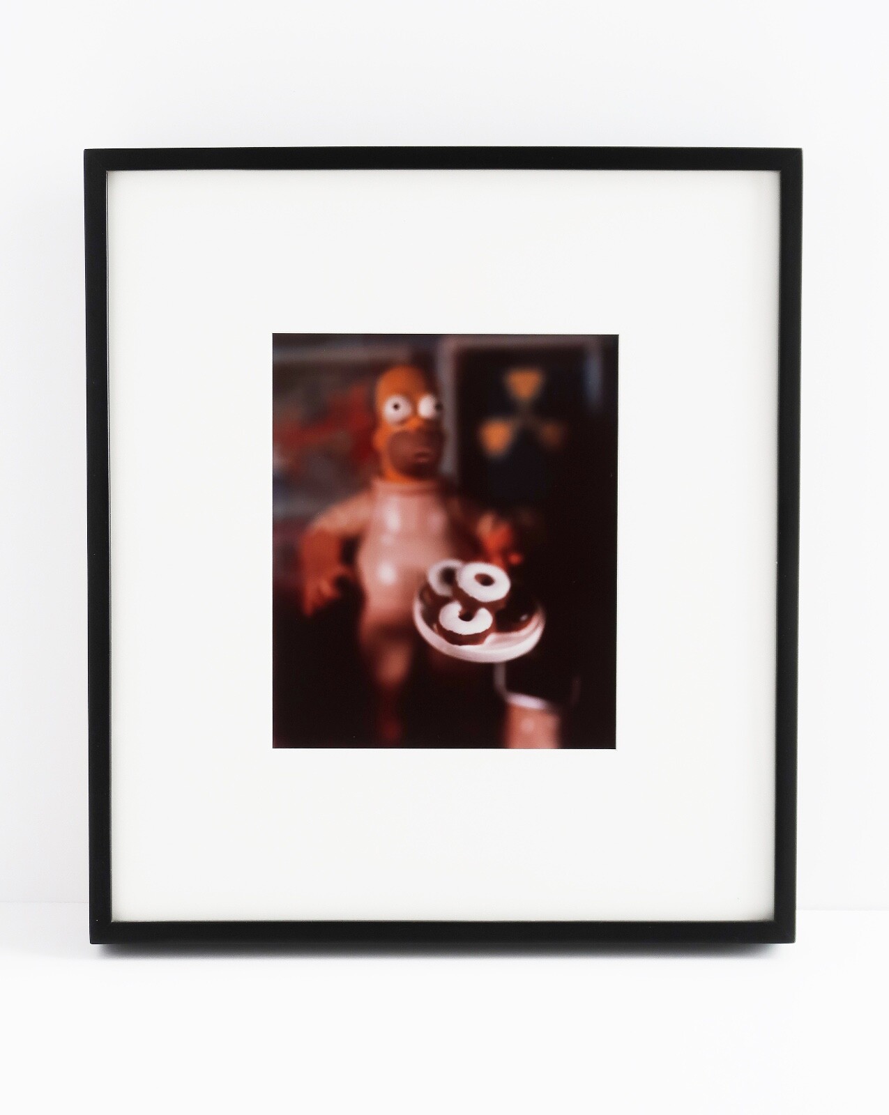David Levinthal Original Signed Art Photograph Rare Homer Simpson