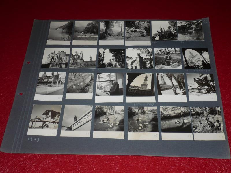 24 Original Photographs, Italy 1930s Zebio Vigevano Noir & White L4