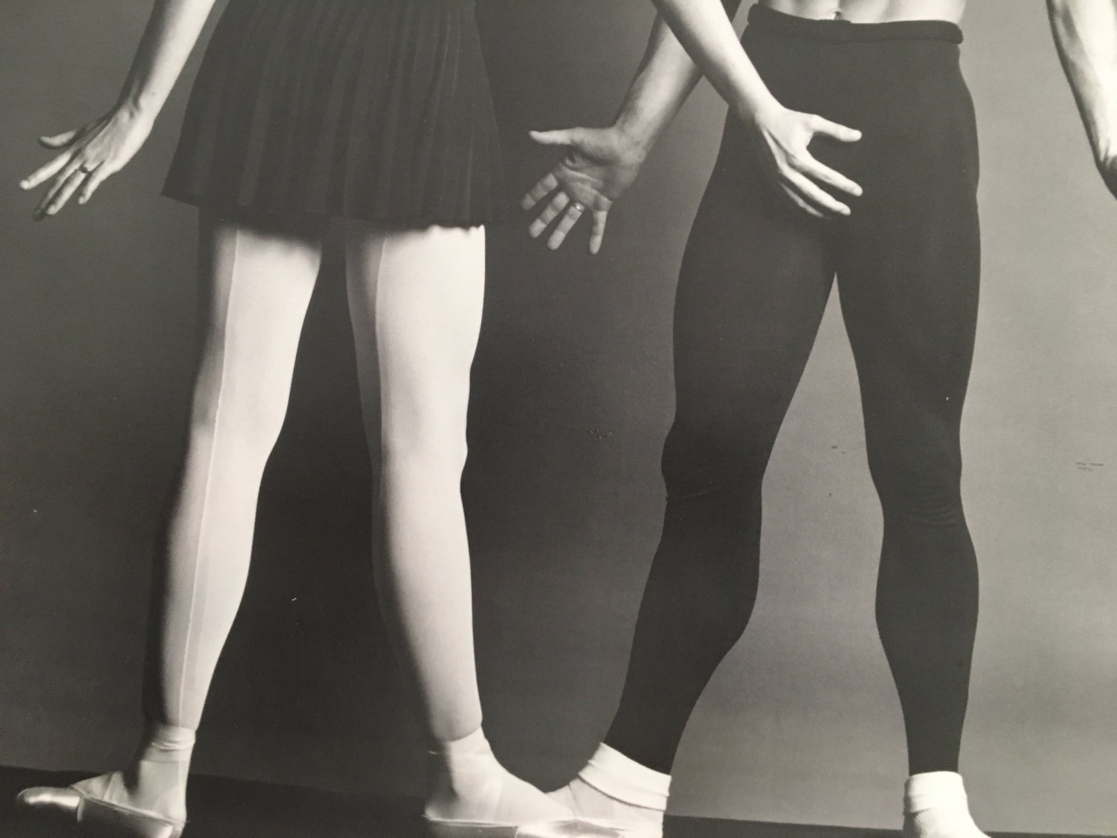 PAUL BLANCA,BALLET DANCERS,R.BEAUJEAN & C. FARHO AUTHENTIC 1983 ART PHOTO PRINT