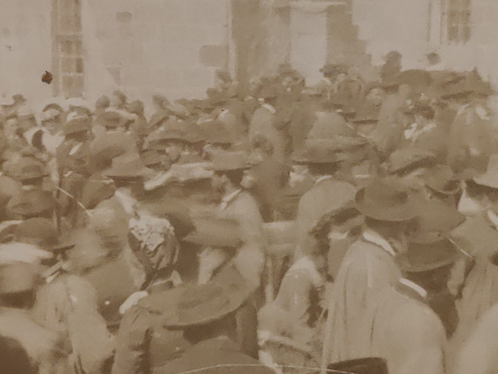 Old Process Photo 1900 – Saint Alban Church Location in Limagnole (48)
