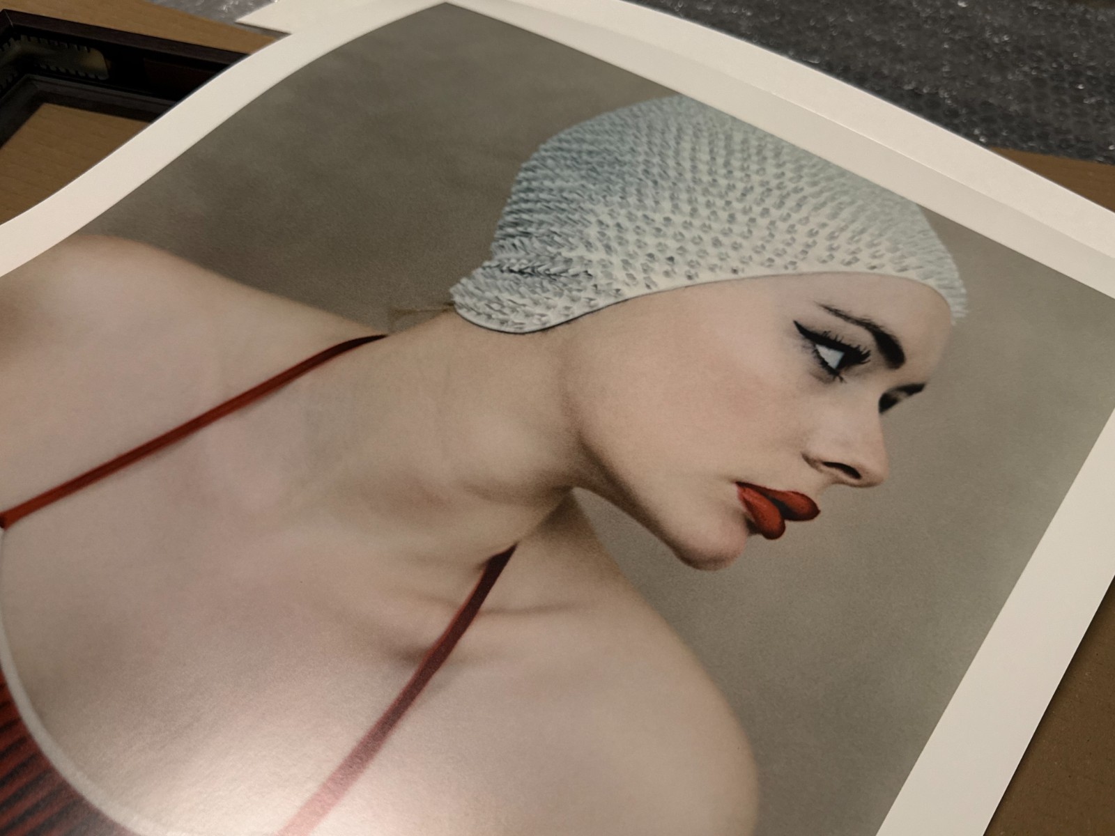 Billy & Hells – Original Gelatin Silver Photograph “Woman in Red Swimsuit”