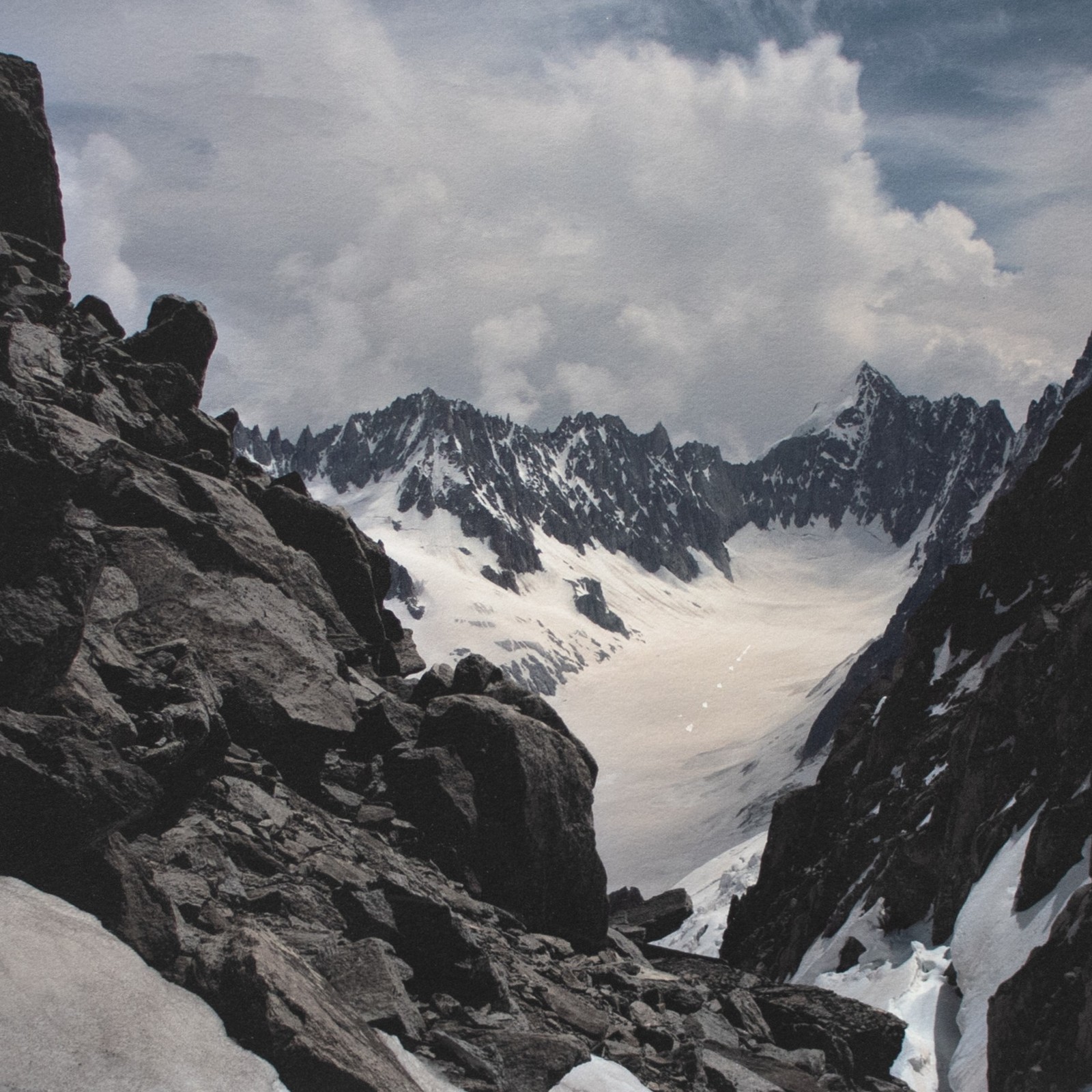 Landscape photography mountains Florian Richter chrome ink print book signed 2014
