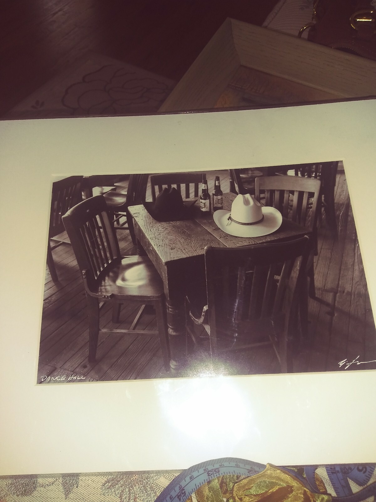 Craig Fonarow Traditional Dark Room Print ” Dance Hall” Matted no frame 14″ X 11