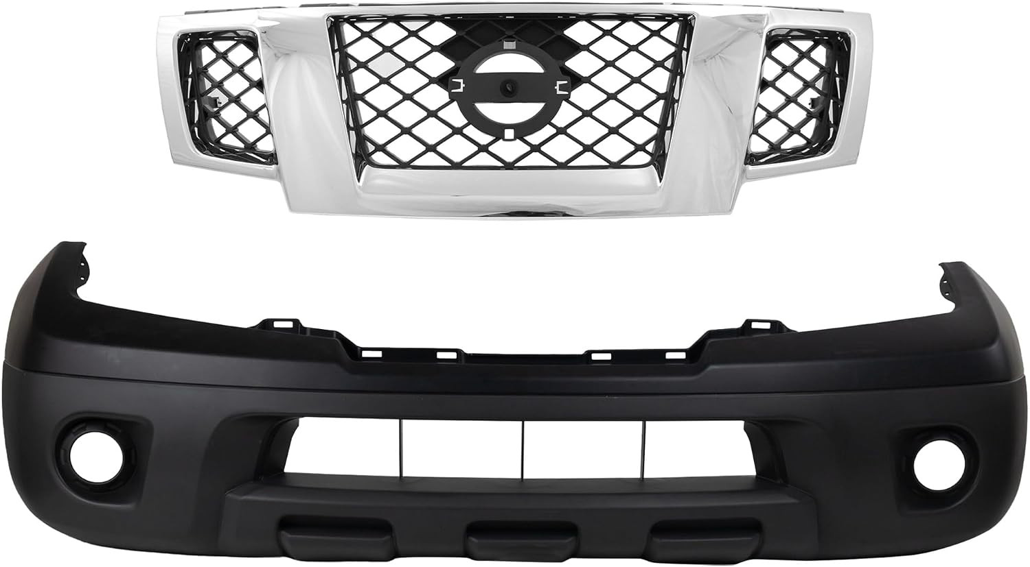Bumper Cover KIT Compatible with Nissan Frontier 2009-2020