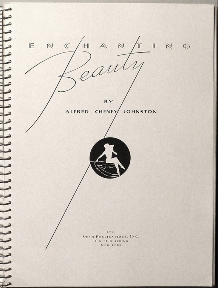 ALFRED CHENEY JOHNSTON, “ENCHANTING BEAUTY” Copy, Magnificent Figures in Nature