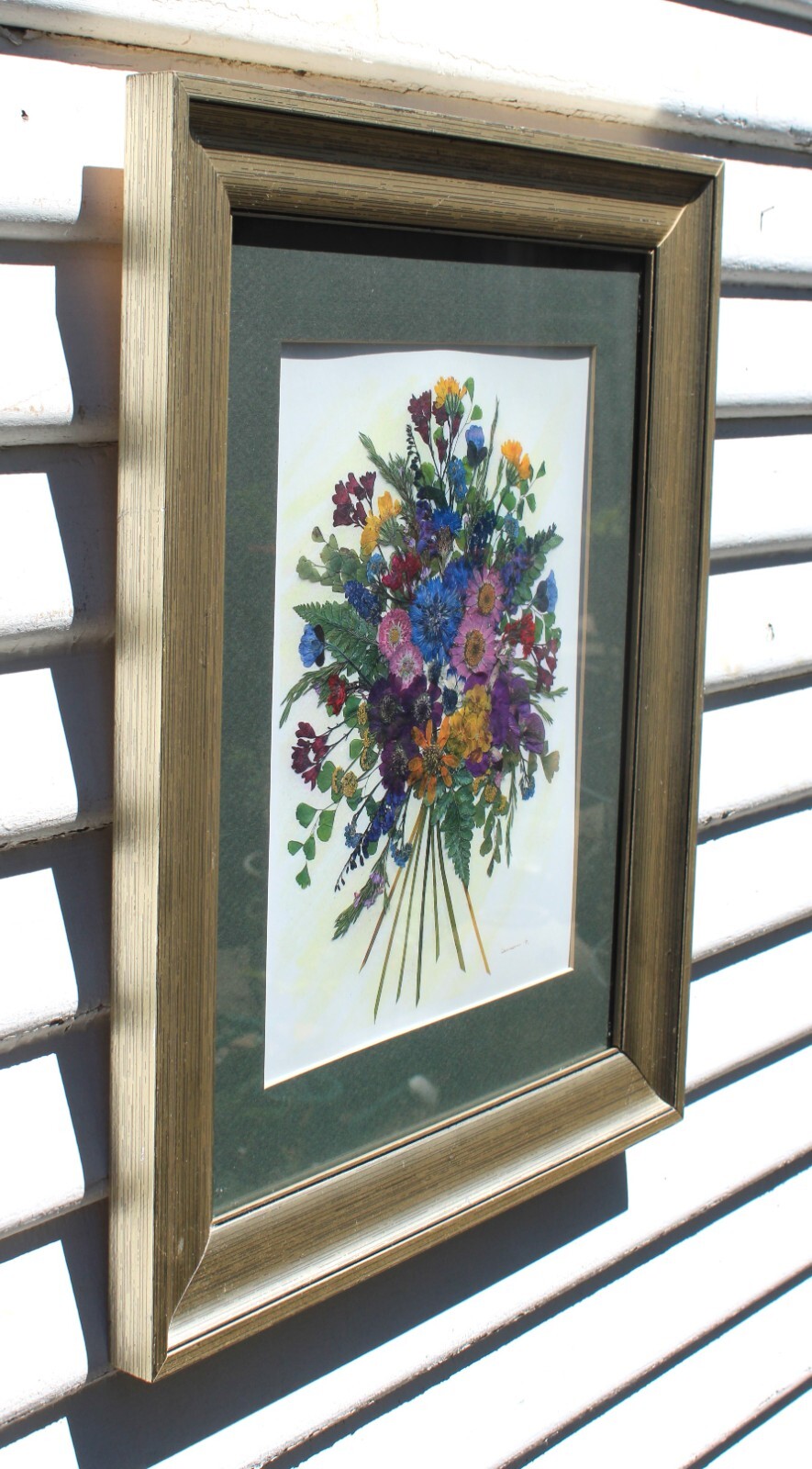 Original Fine Art Photography Still Life Flowers signed “Susan” Matted & Framed
