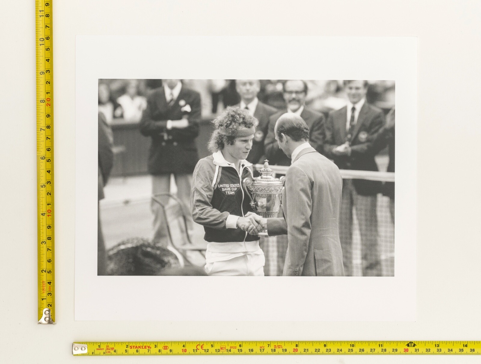 John McEnroe Wins Wimbledon 1981 – 10×12″ inches silver gelatine print