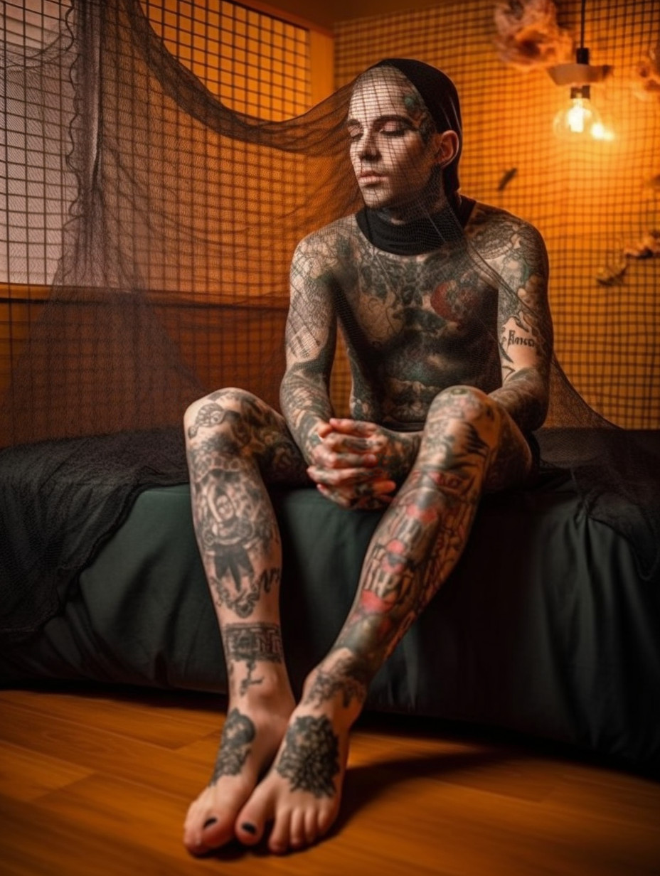 “Handsome Tattooed guy” Photograph by Igor Zeiger. Gay interest