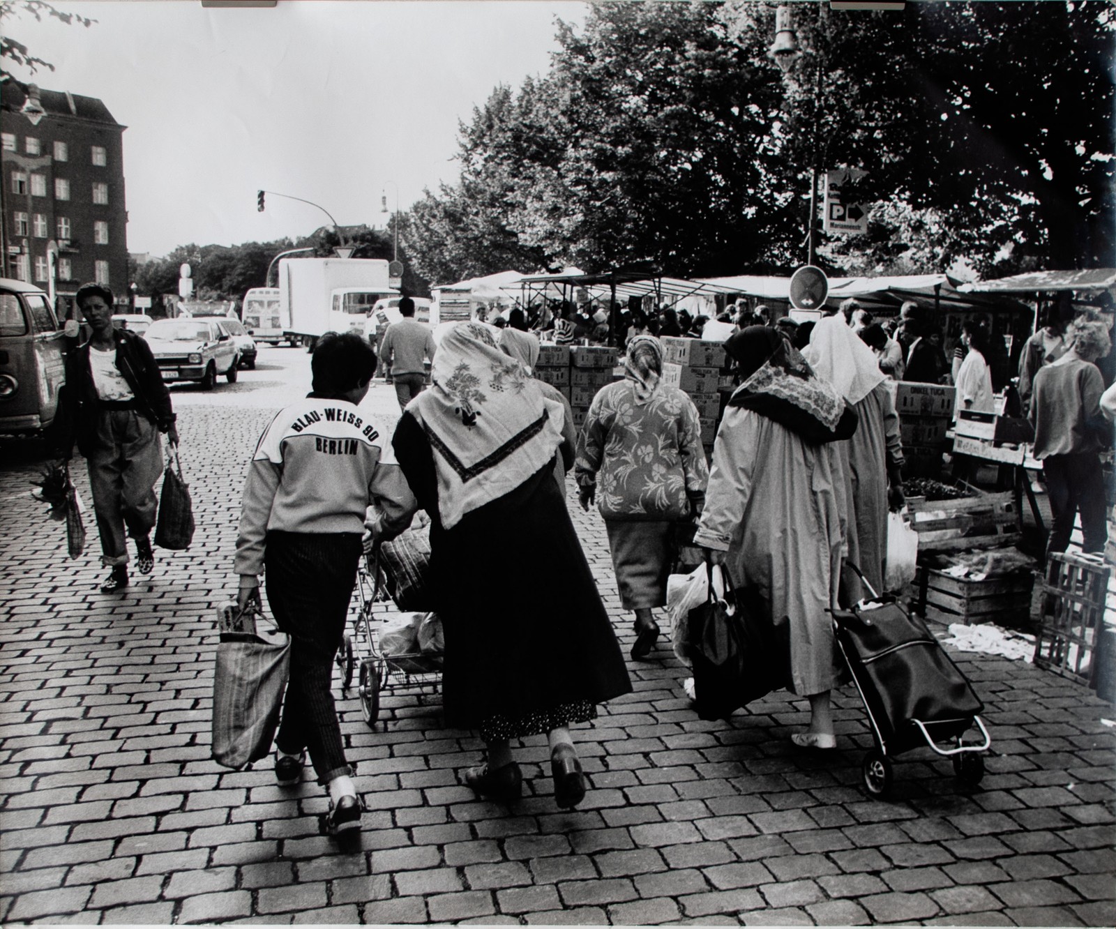 Gisela Franke Berlin Neukölln Maybachufer Weekly Market Photography 1980s